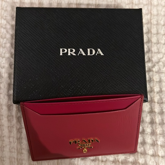 Prada Card Wallet - Vitello Ibisco - Picture 6 of 8